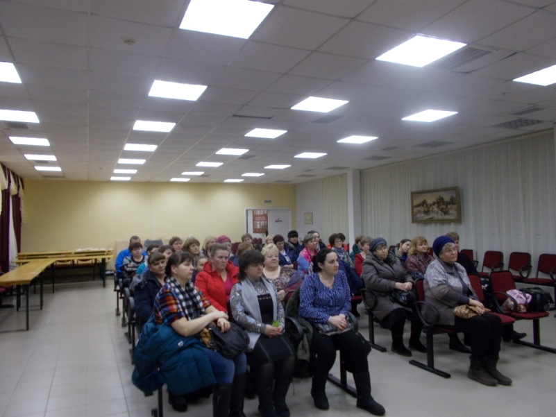 Встреча с жителями п. Ивняки в ФОКе «Созвездие»